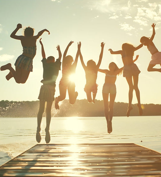 Create Family Memories with a Floating Dock - American Muscle Docks