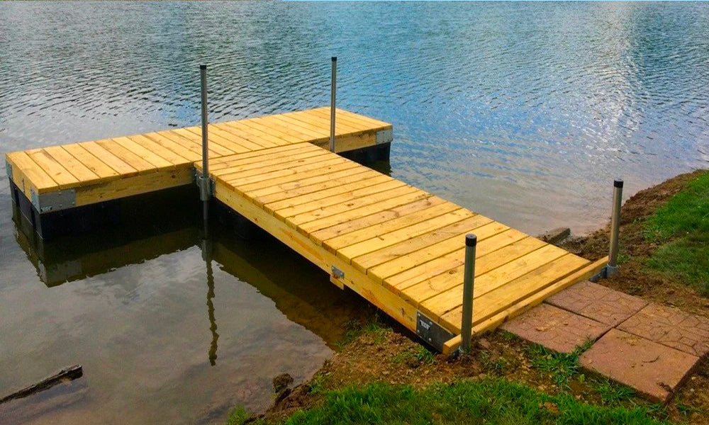 American Muscle Docks - How Many Ways Can You Make a Floating Dock?
