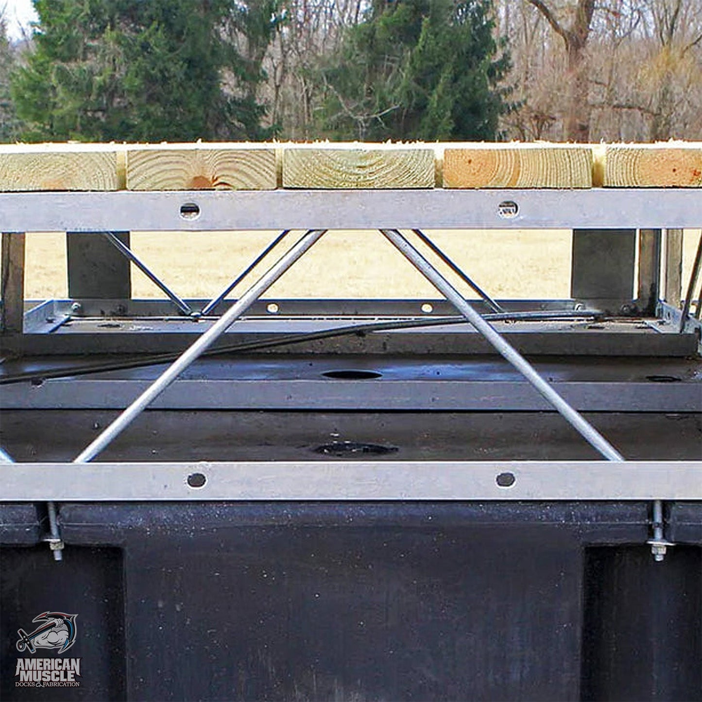 Float Drum - 4' x 8' - American Muscle Docks & Fabrication