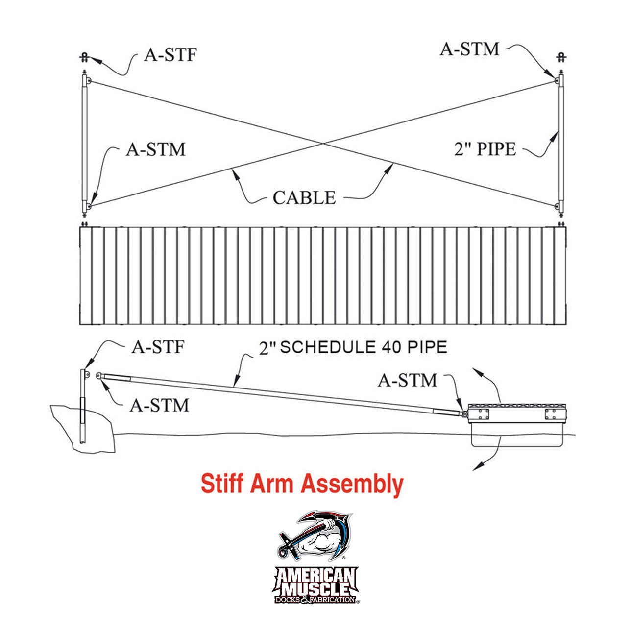 Stiff Arm - American Muscle Docks & Fabrication