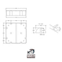Float Drum - 4' x 4' - American Muscle Docks & Fabrication