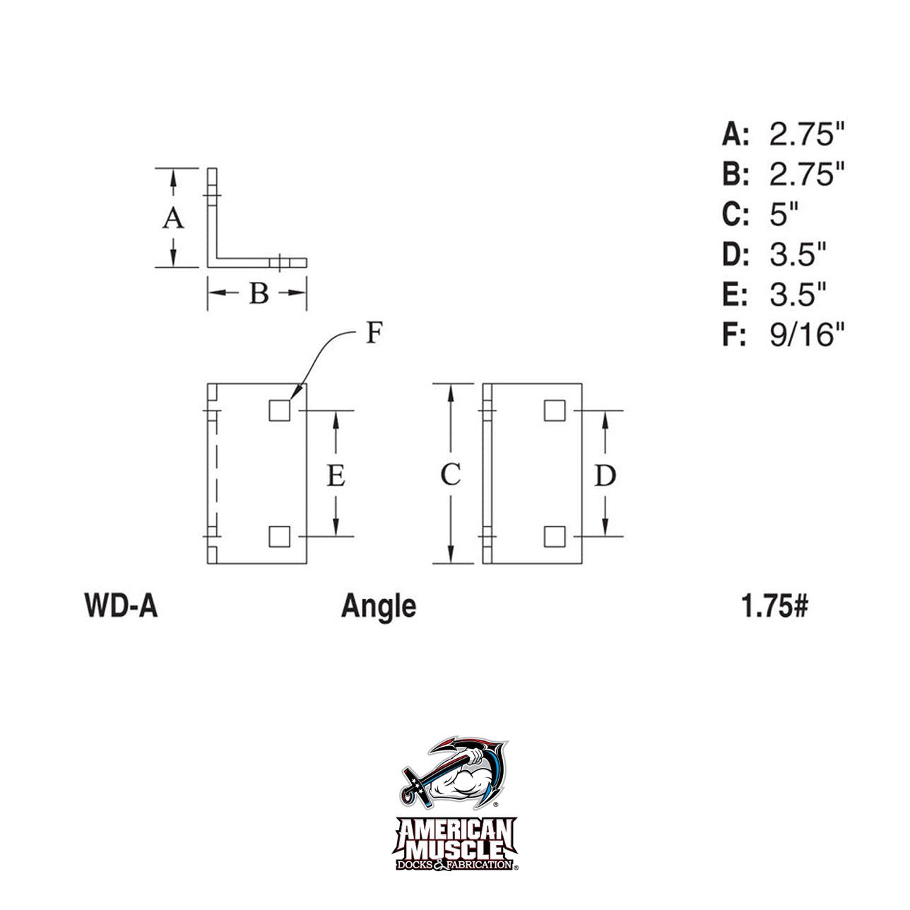 Angle - American Muscle Docks & Fabrication