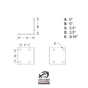 Angle - 6" x 6" - American Muscle Docks & Fabrication