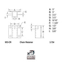Chain Retainer - American Muscle Docks & Fabrication