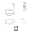 Cleat Angle - American Muscle Docks & Fabrication