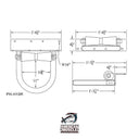 Hoop Pile Guide (Rubber Roller) - American Muscle Docks & Fabrication