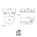 Hoop Pile Guide (Rubber Roller) - American Muscle Docks & Fabrication