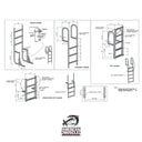 Ladder Quick Release Set - American Muscle Docks & Fabrication
