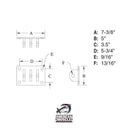 Single T Female - Heavy Duty - American Muscle Docks & Fabrication