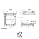 Square Hoop Pile Guide (Poly) - American Muscle Docks & Fabrication