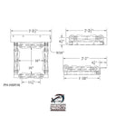 Square Hoop Pile Guide (Rubber) - American Muscle Docks & Fabrication