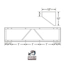Taper Truss Hinge Connector