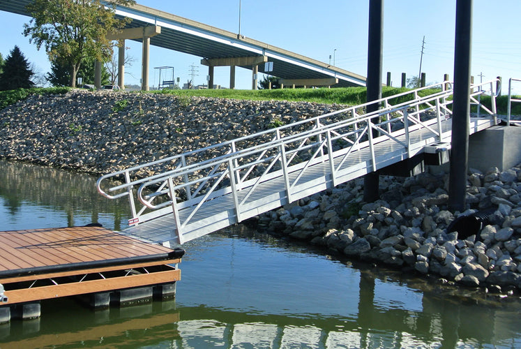 Aluminum Gangway Boat Dock Ramp American Muscle Docks