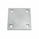 Backup plate boat dock hardware