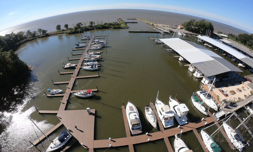 Commerical marina dock inlet American Muscle docks and Fabrication