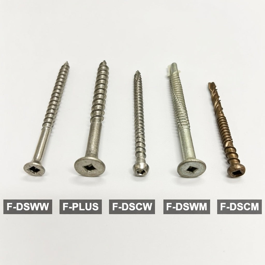 Square Drive Deck Screws