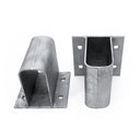 Elongated Pipe Holder End - 3 inch - American Muscle Docks