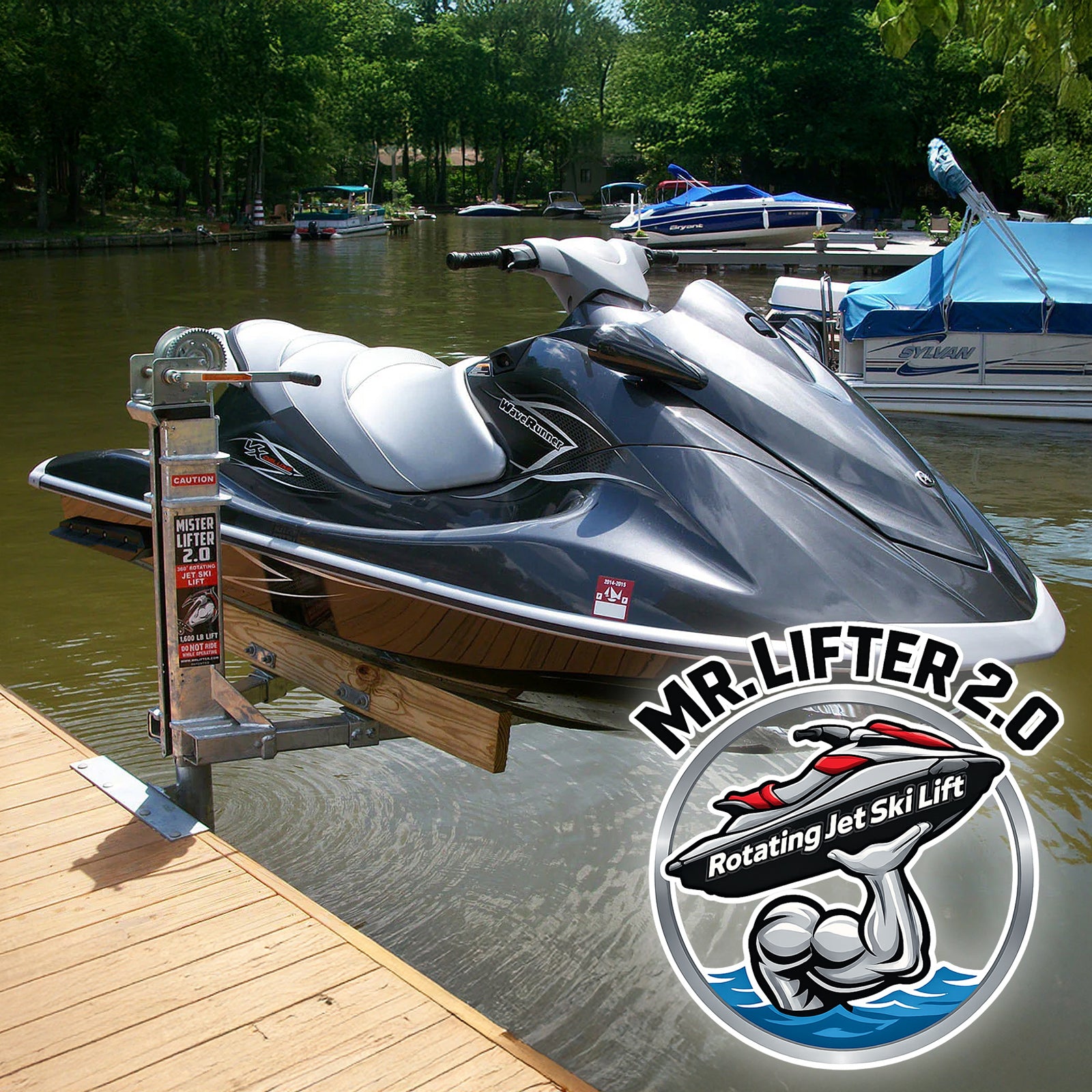 Mr. Lifter - Jet Ski Lift – American Muscle Docks