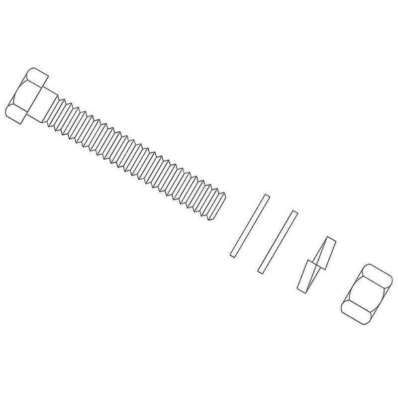 HDG Hex Head Bolt Set - American Muscle Docks