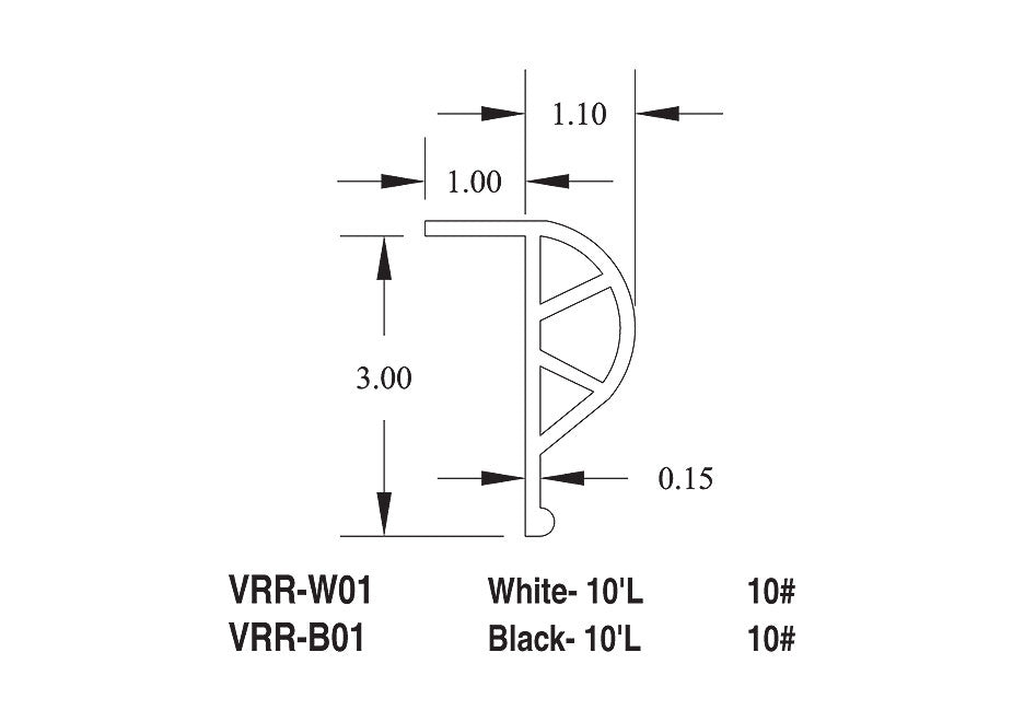 Rubrail - Style 01 - American Muscle Docks