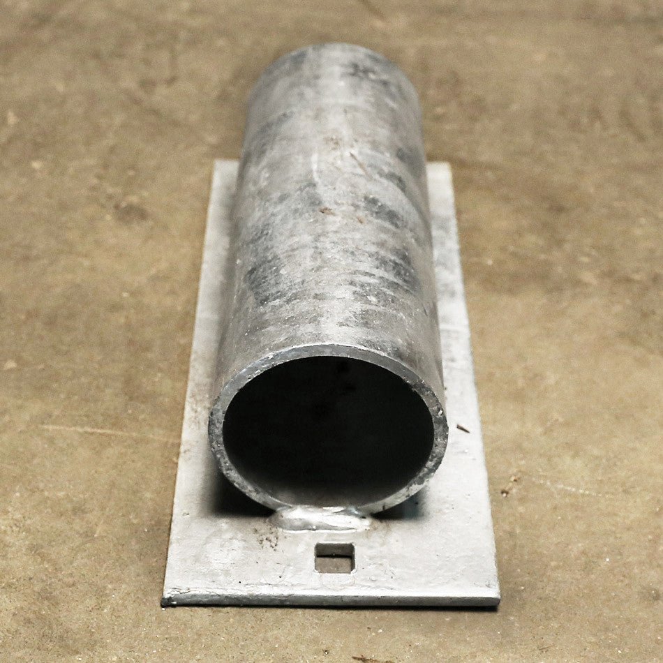 Pipe Holder - Solid 5" Plate - American Muscle Docks & Fabrication