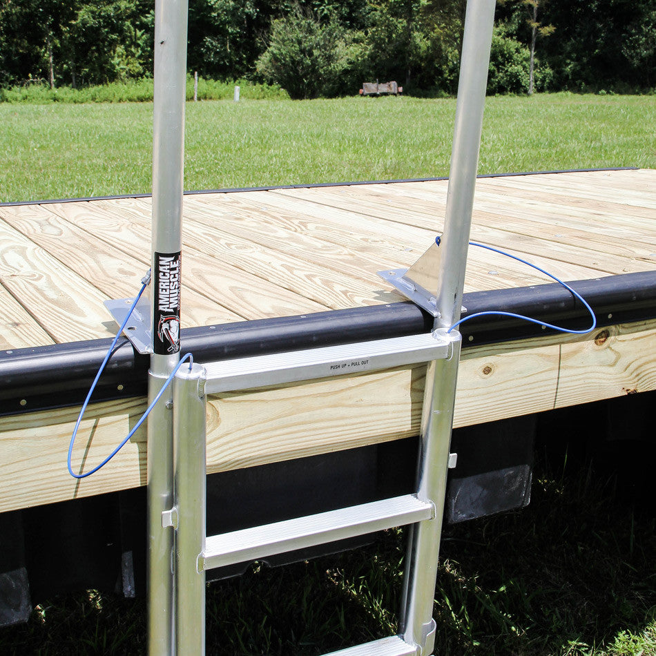 Finger Pier Lift Ladder - American Muscle Docks & Fabrication