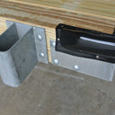 Elongated Pipe Holder End - 3 inch - American Muscle Docks
