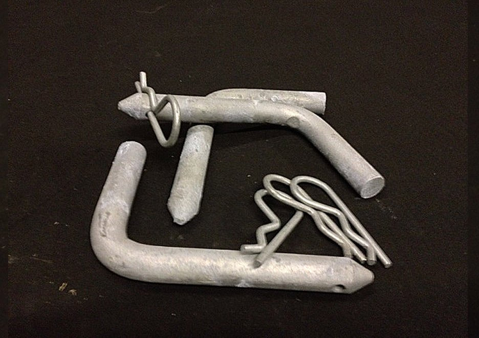Hinge Connector Plates - Double - American Muscle Docks & Fabrication