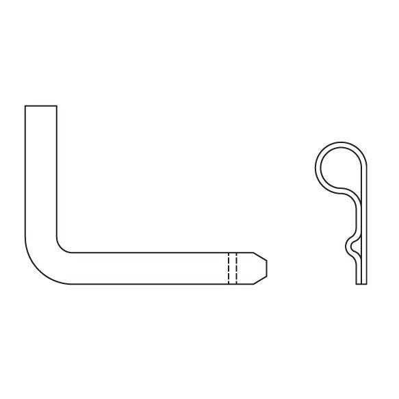 HDG Connector Pin & Clip - American Muscle Docks
