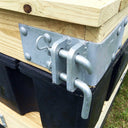 Non - Articulating Double Pin Corner Male - American Muscle Docks & Fabrication