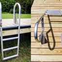 Swing Ladder - 7 Step Wide - American Muscle Docks & Fabrication
