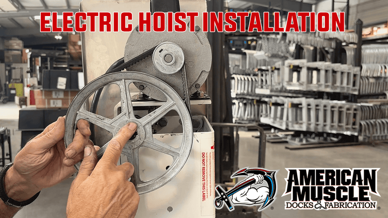Mr. Lifter Electric Hoist Installation Video - American Muscle Docks