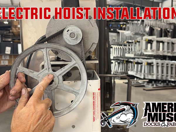 Mr. Lifter Jet Ski Lift Electric Hoist Instructions Video American Muscle Docks