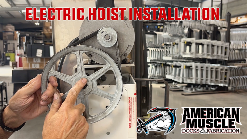 Mr. Lifter Jet Ski Lift Electric Hoist Instructions Video American Muscle Docks