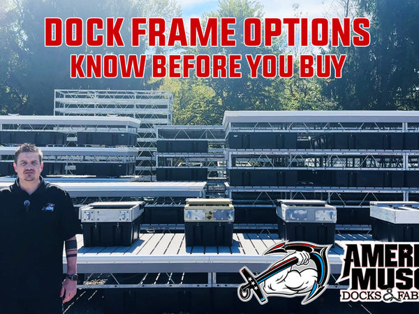 The BEST Floating Dock Frame for Your Needs