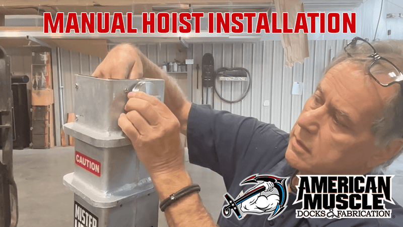 Mr. Lifter Manual Hoist Installation Video - American Muscle Docks