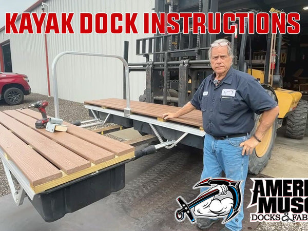 Kayak Launch Dock Instruction Video - American Muscle Docks