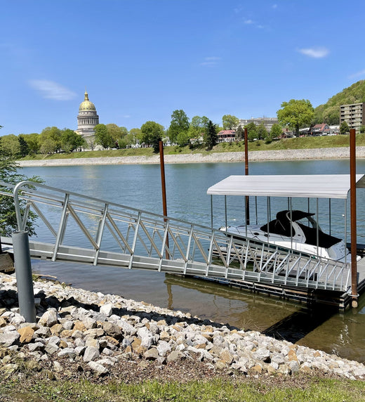 The Next Evolution in Dock Gangways - American Muscle Docks