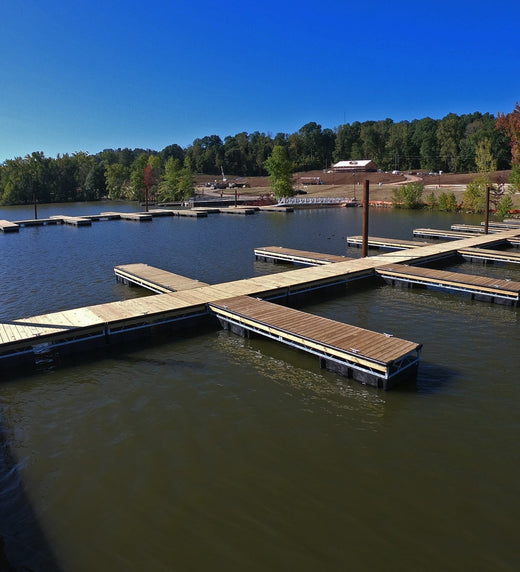 What Are the Different Parts of a Full Boat Dock? - American Muscle Docks