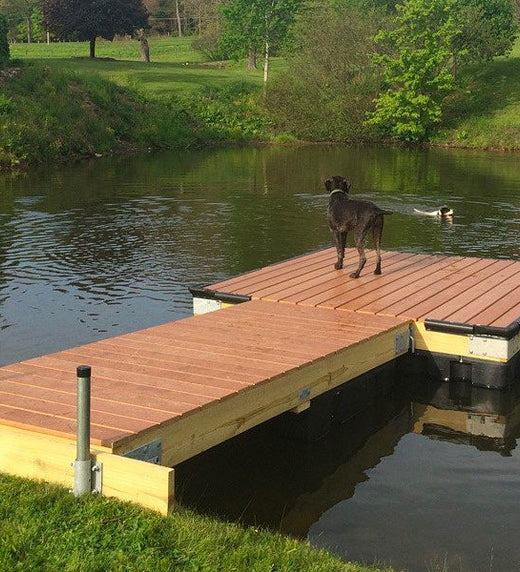 Stationary vs. Floating Docks: Which is Right for You? - American Muscle Docks