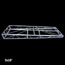 Steel Truss Dock Frame - Full Taper by American Muscle Docks & Fabrication shown with diagonal supports on a black background. "3x10" in white text appears in the corner. Ideal for truss frames or adjustable dock ramps.