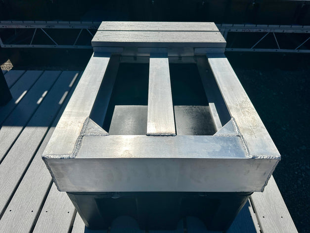 Aluminum Frame Custom Floating Boat Dock American Muscle Docks