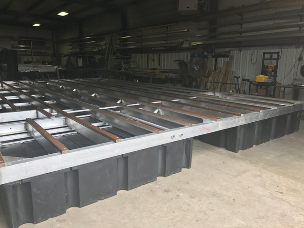 Aluminum Floating Boat Dock American Muscle Docks