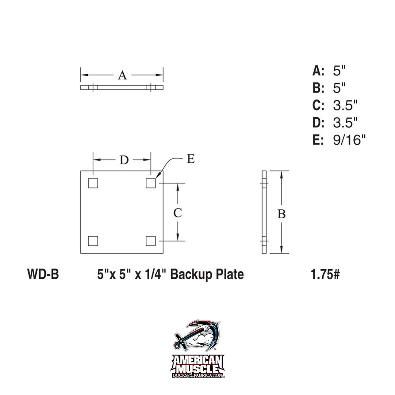 Backup Plate