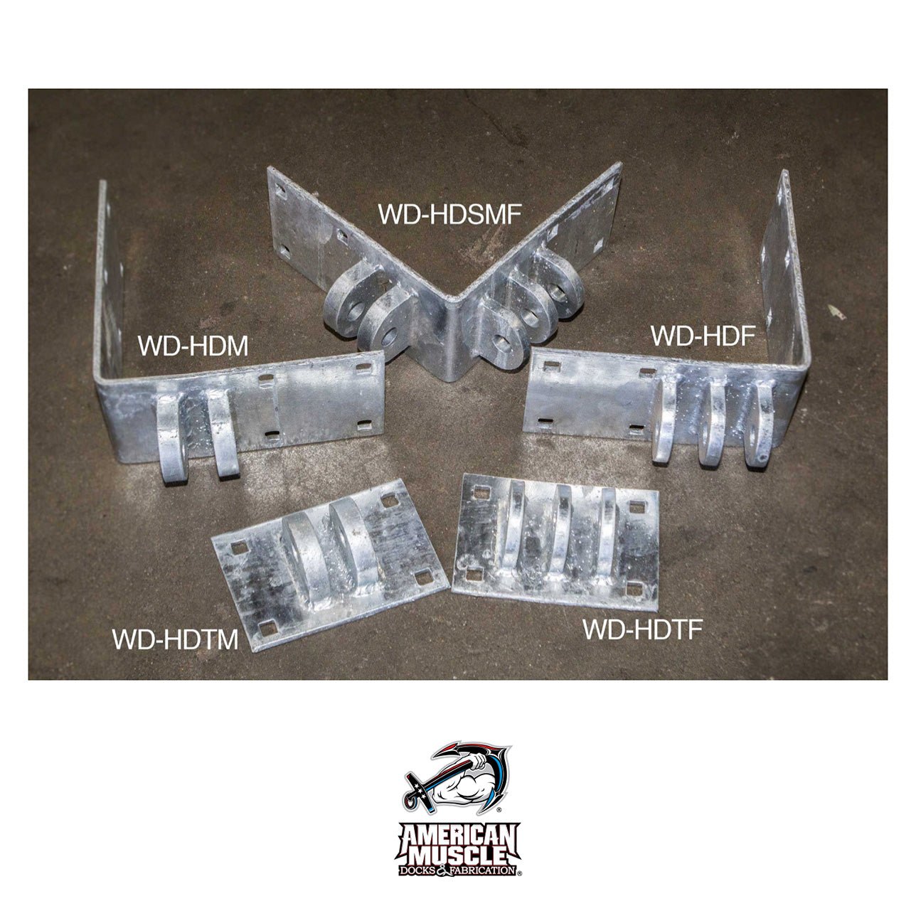 Outside Corner Male - Heavy Duty - American Muscle Docks & Fabrication