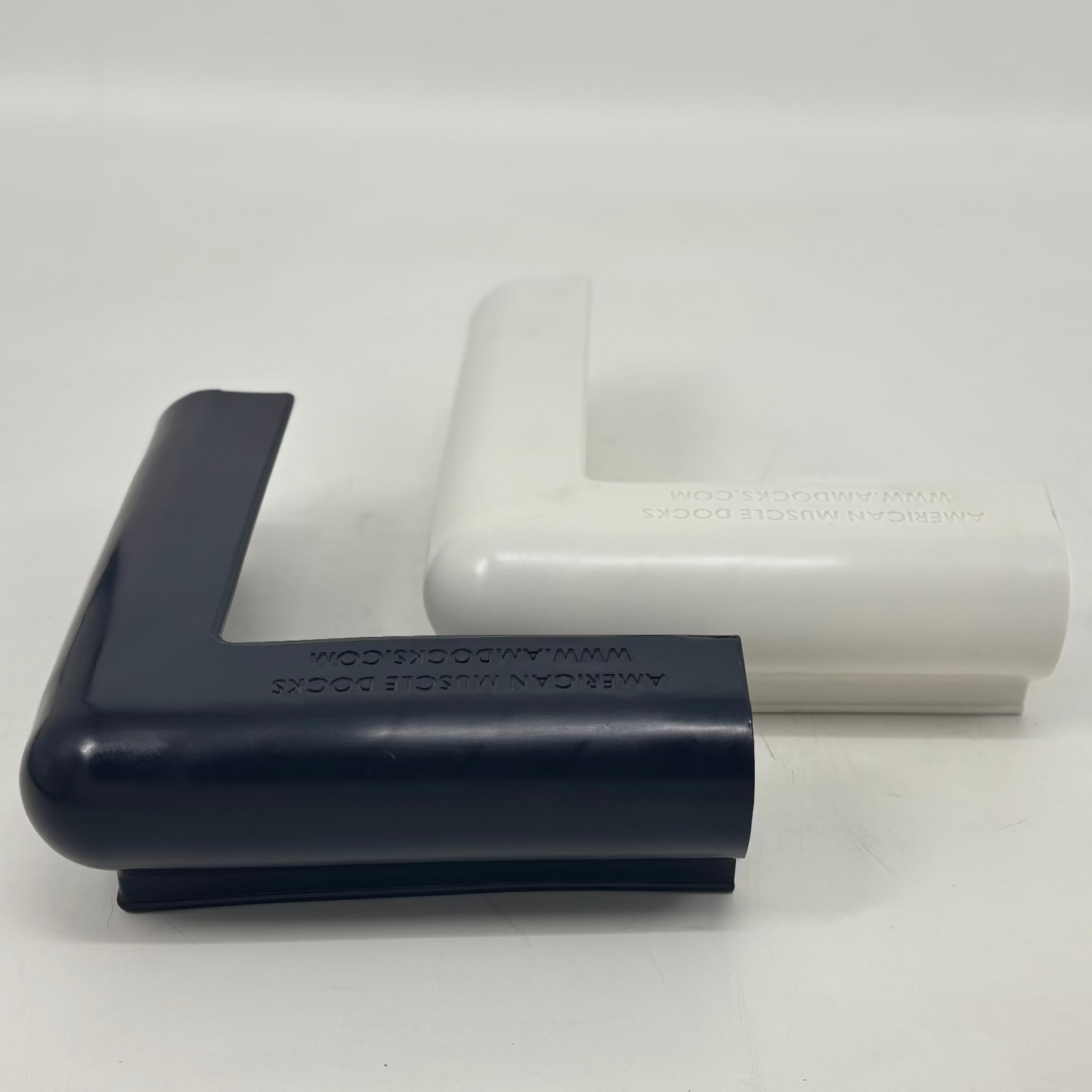 Corner Bumper Black White American Muscle Docks