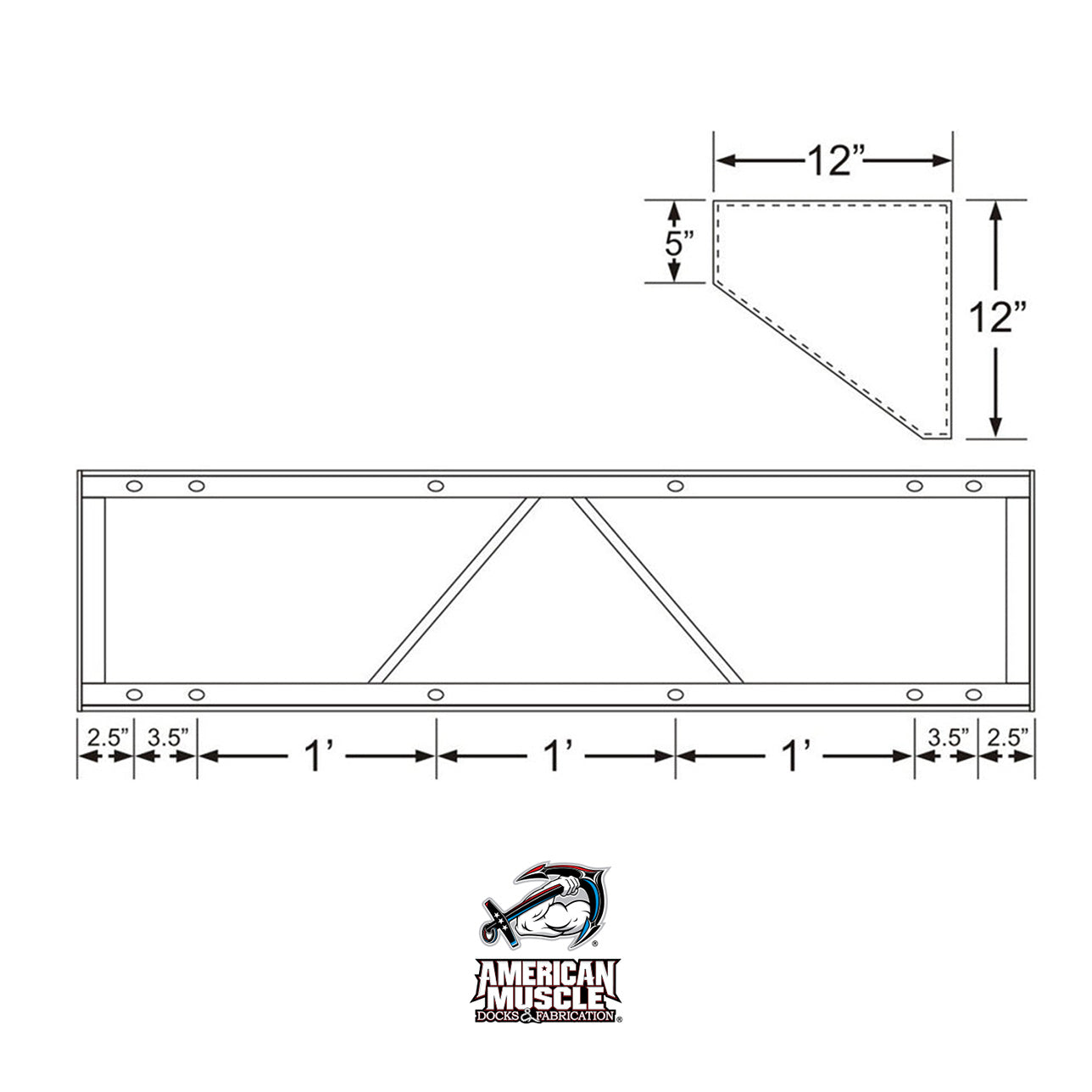 Taper Truss Hinge Connector