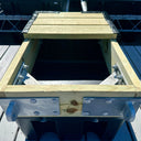 Wood Frame Floating Boat Dock Display American Muscle Docks