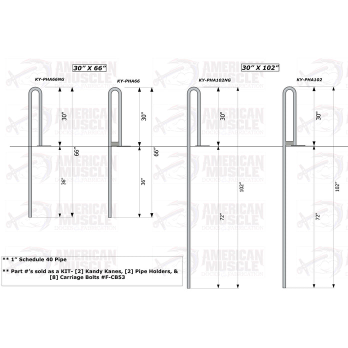 Pipe Holder Connecting Arms