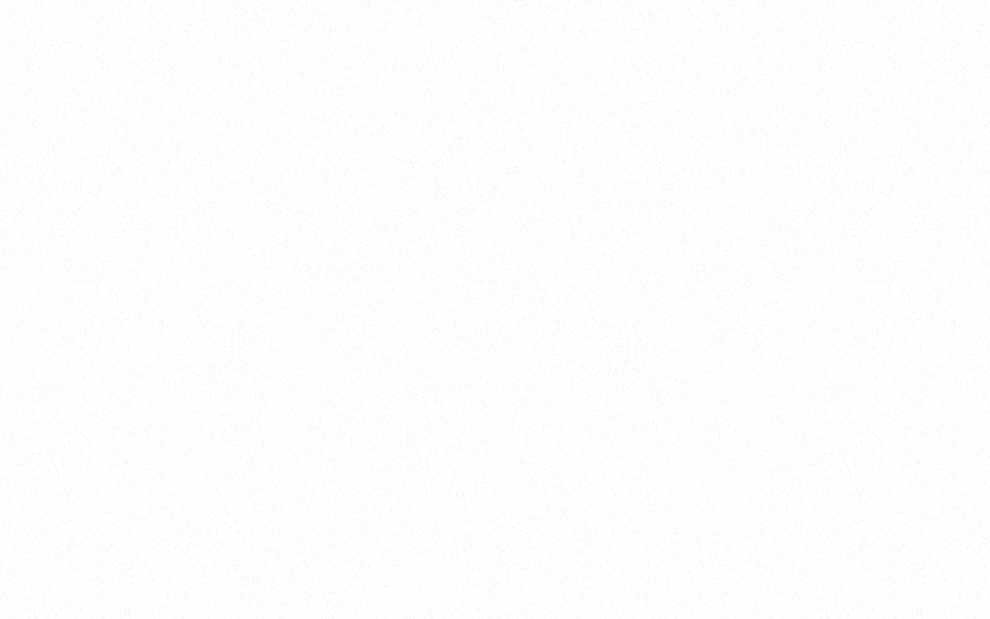 A plain white background with a subtle, faint texture resembling paper or light noise.